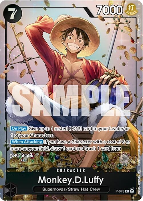 Monkey.D.Luffy (Tin Pack Set Vol. 2) - P-075