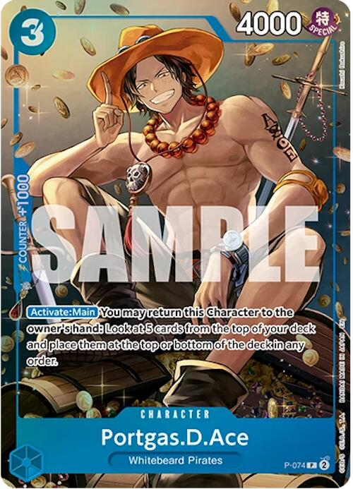 Portgas.D.Ace (Tin Pack Set Vol. 2) - P-074
