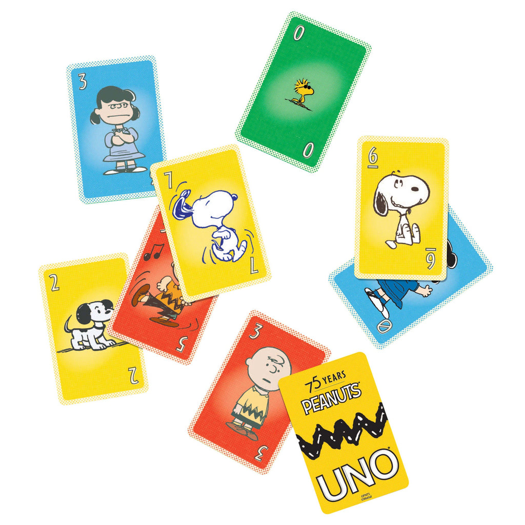 UNO Canvas Peanuts Card Deck