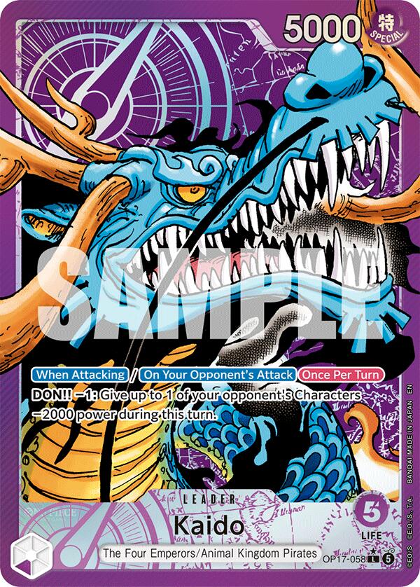 Kaido (058) (Alternate Art) - OP17-058