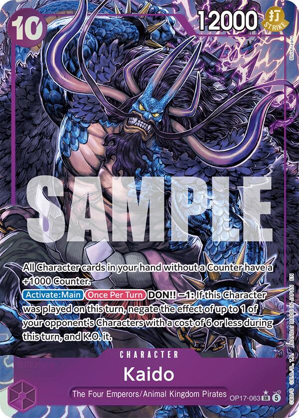 Kaido (063) (Alternate Art) - OP17-063