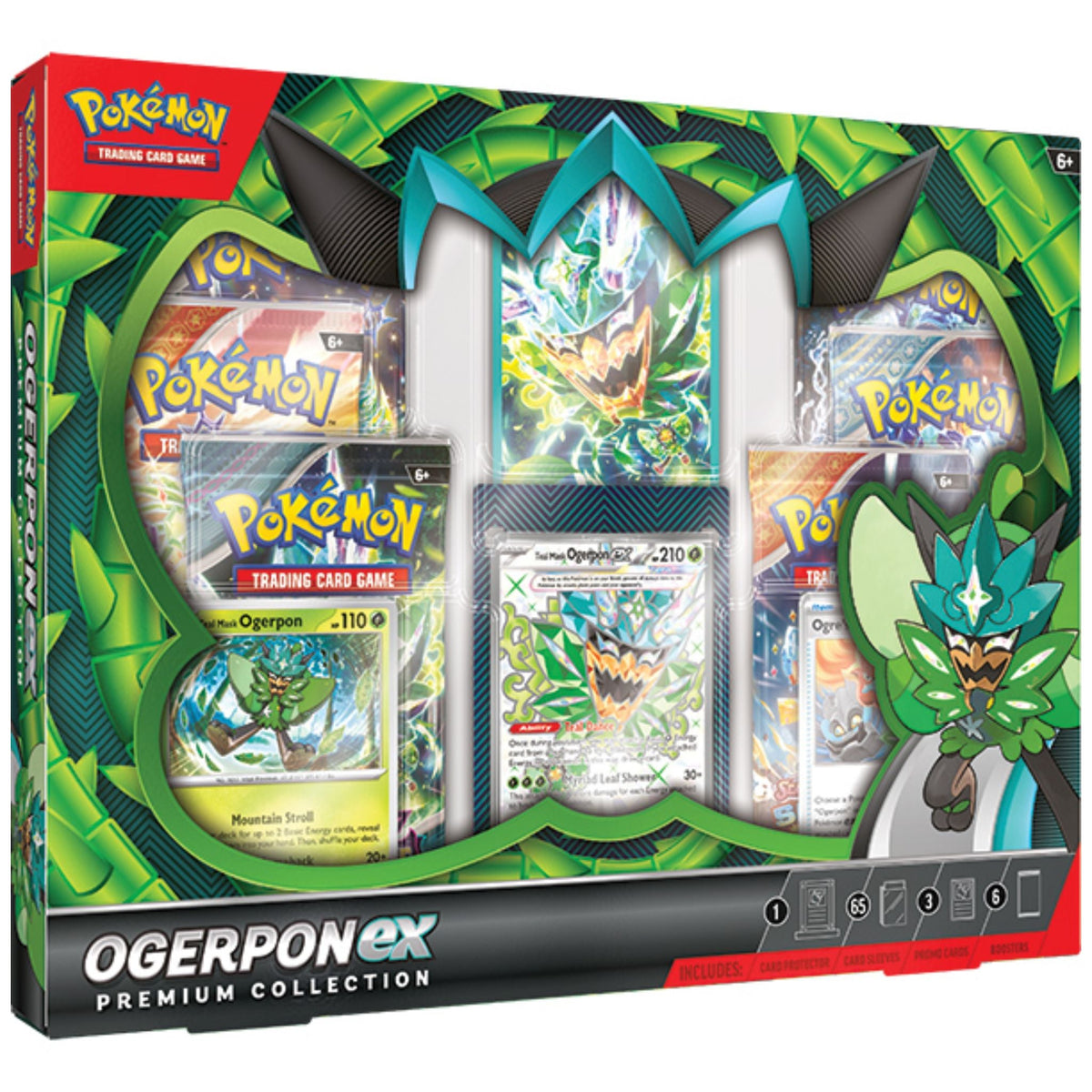 Pokemon Ogerpon Ex Premium Collection Box