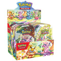 Pokemon Scarlet & Violet Prismatic Evolutions Mini Tin Display