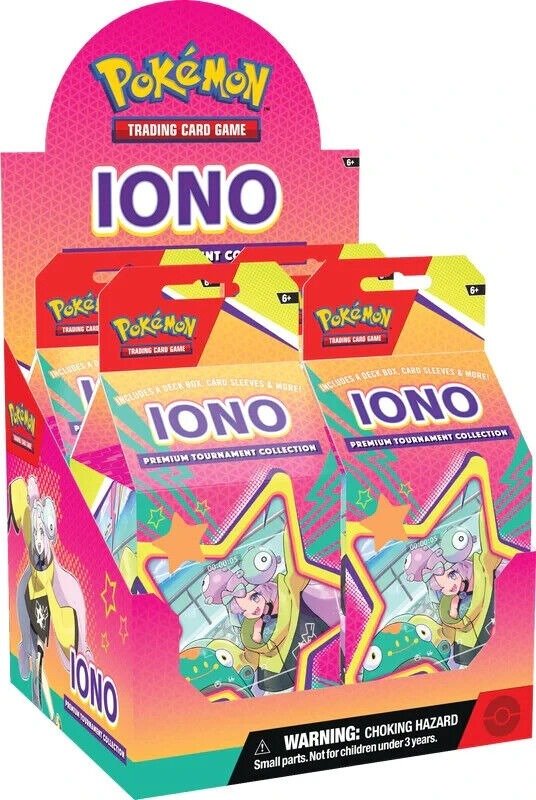 Pokemon Iono Premium Tournament Collection (4 Boxes)