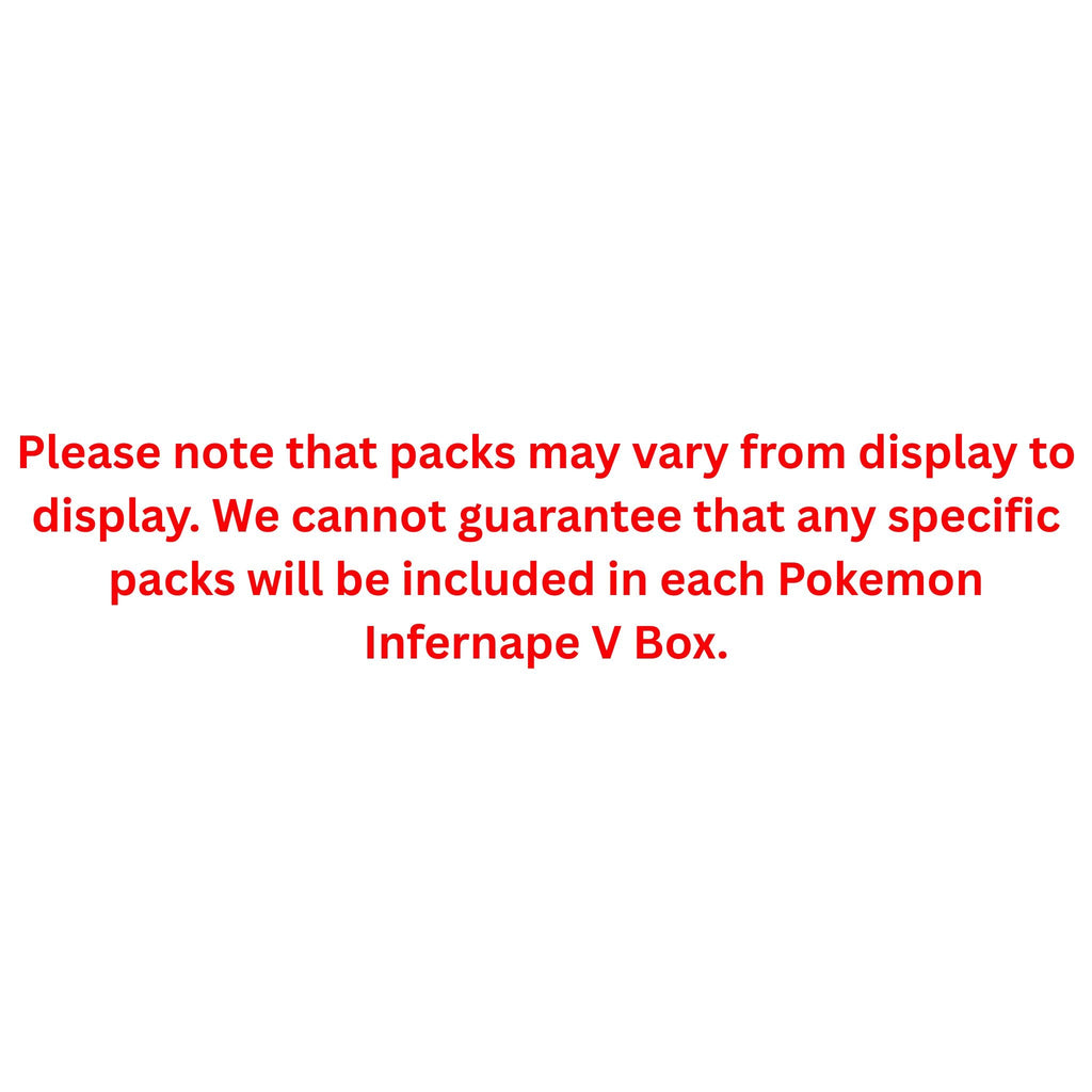 Pokemon Infernape V Box