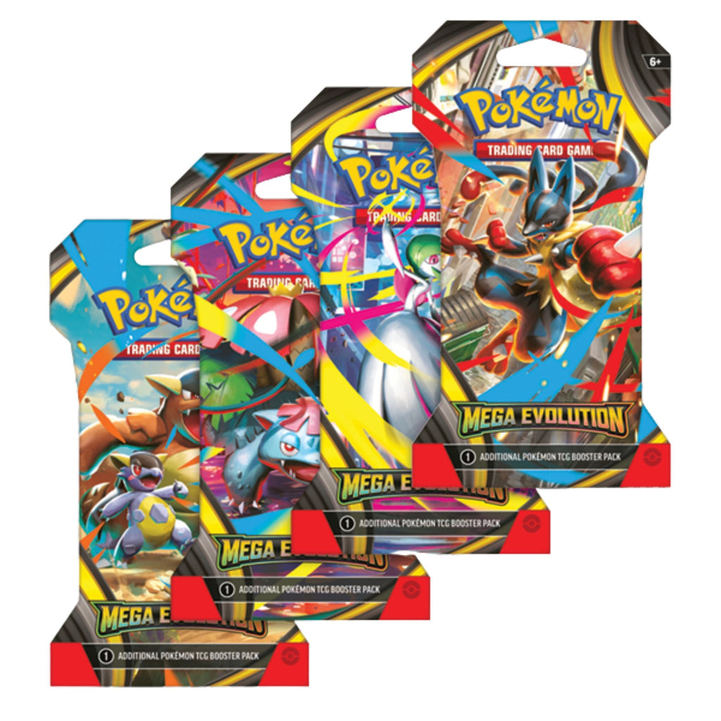 Pokemon Mega Evolution Sleeved Booster Pack