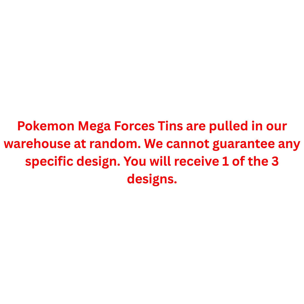 Pokemon Mega Forces Tin (Presell)