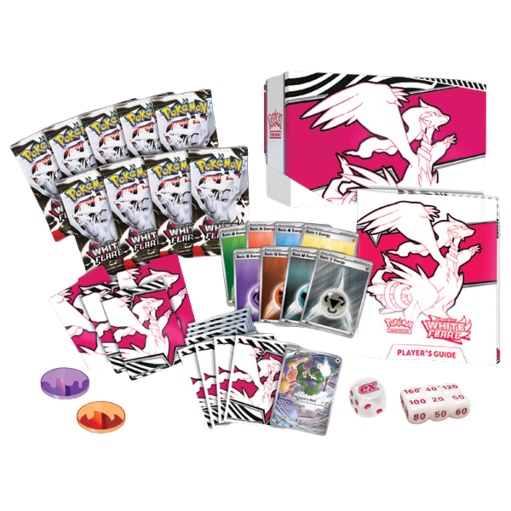 Pokemon Scarlet & Violet White Flare Elite Trainer Box