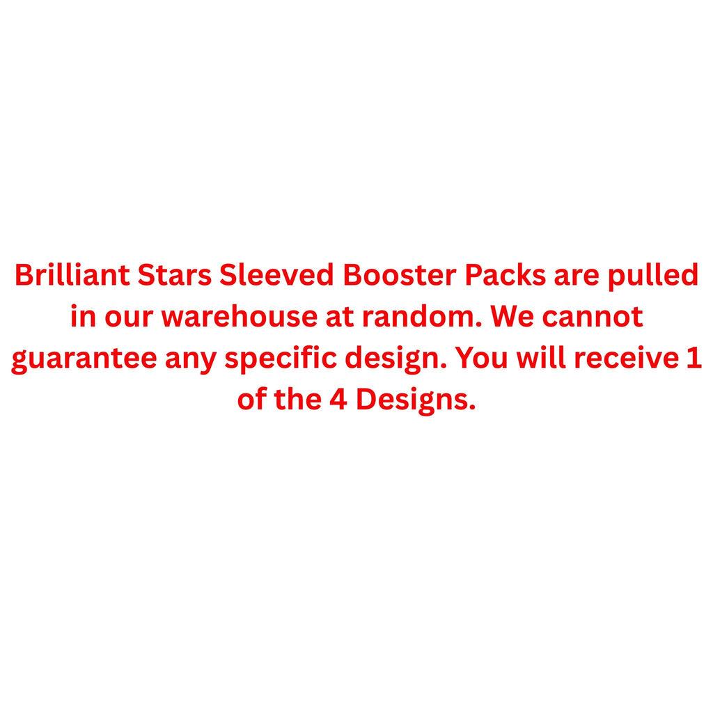 Pokemon Sword & Shield Brilliant Stars Sleeved Booster Pack