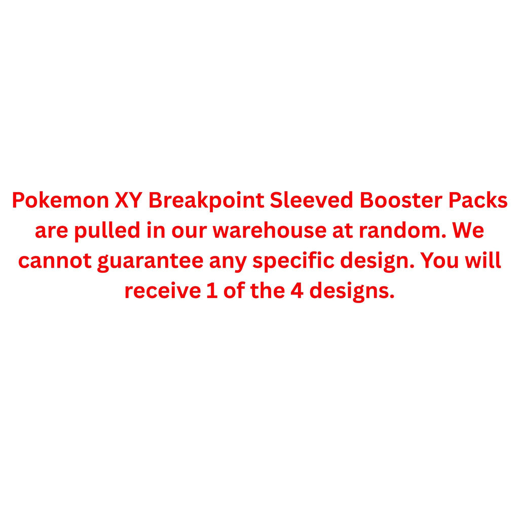 Pokemon XY Breakpoint Sleeved Booster Pack
