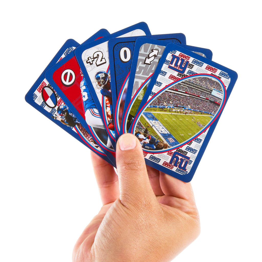 UNO Fandom NFL New York Giants Game Deck