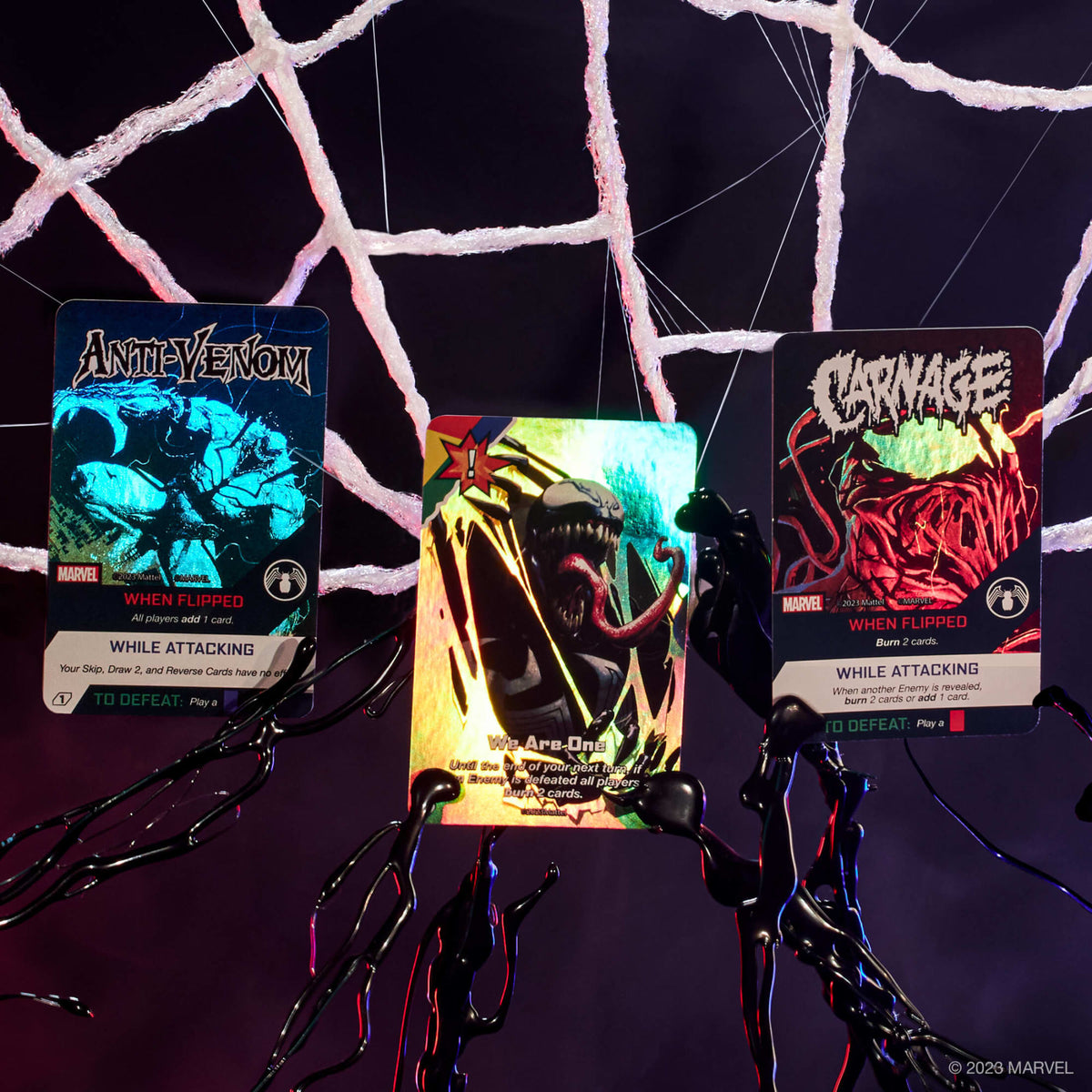 UNO Ultimate Marvel Spider-Man 2099 vs. Venom Add-On 2-Pack