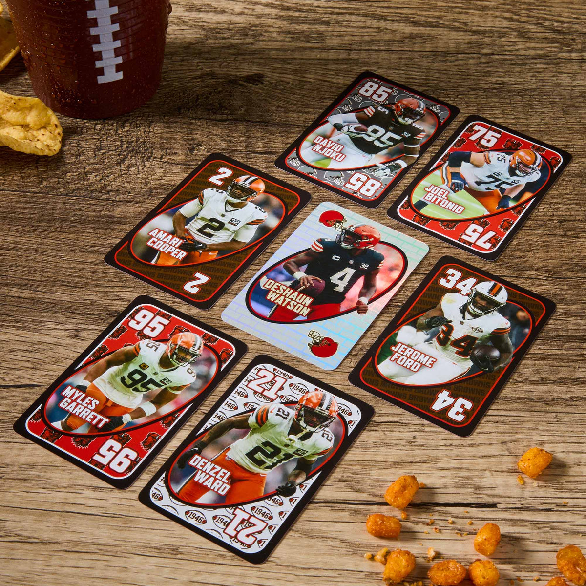 UNO Fandom NFL Cleveland Browns Game Deck