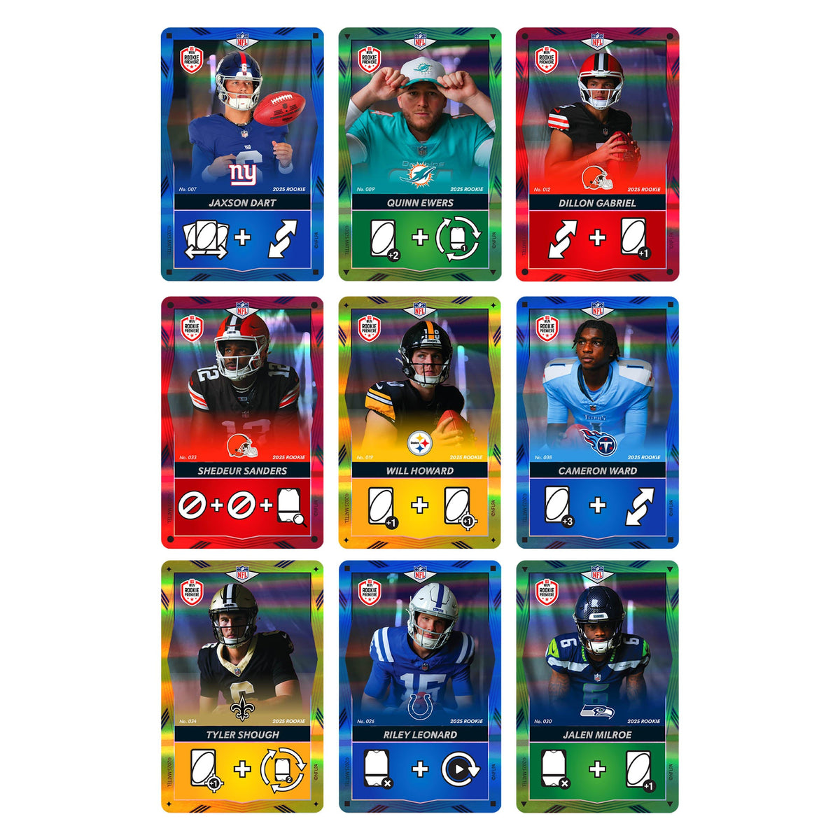 UNO Elite™ NFL 2025 All-Rookie Edition Promo Card