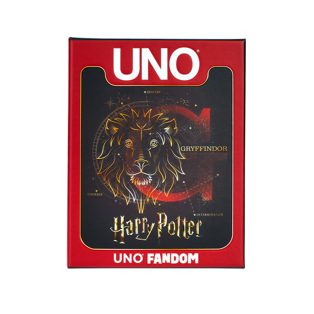 UNO Fandom Harry Potter Gryffindor Game Deck