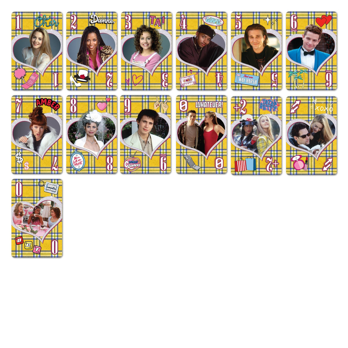 UNO Fandom x Clueless 30th Anniversary Deck