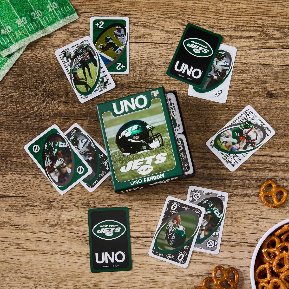 UNO Fandom NFL New York Jets Game Deck