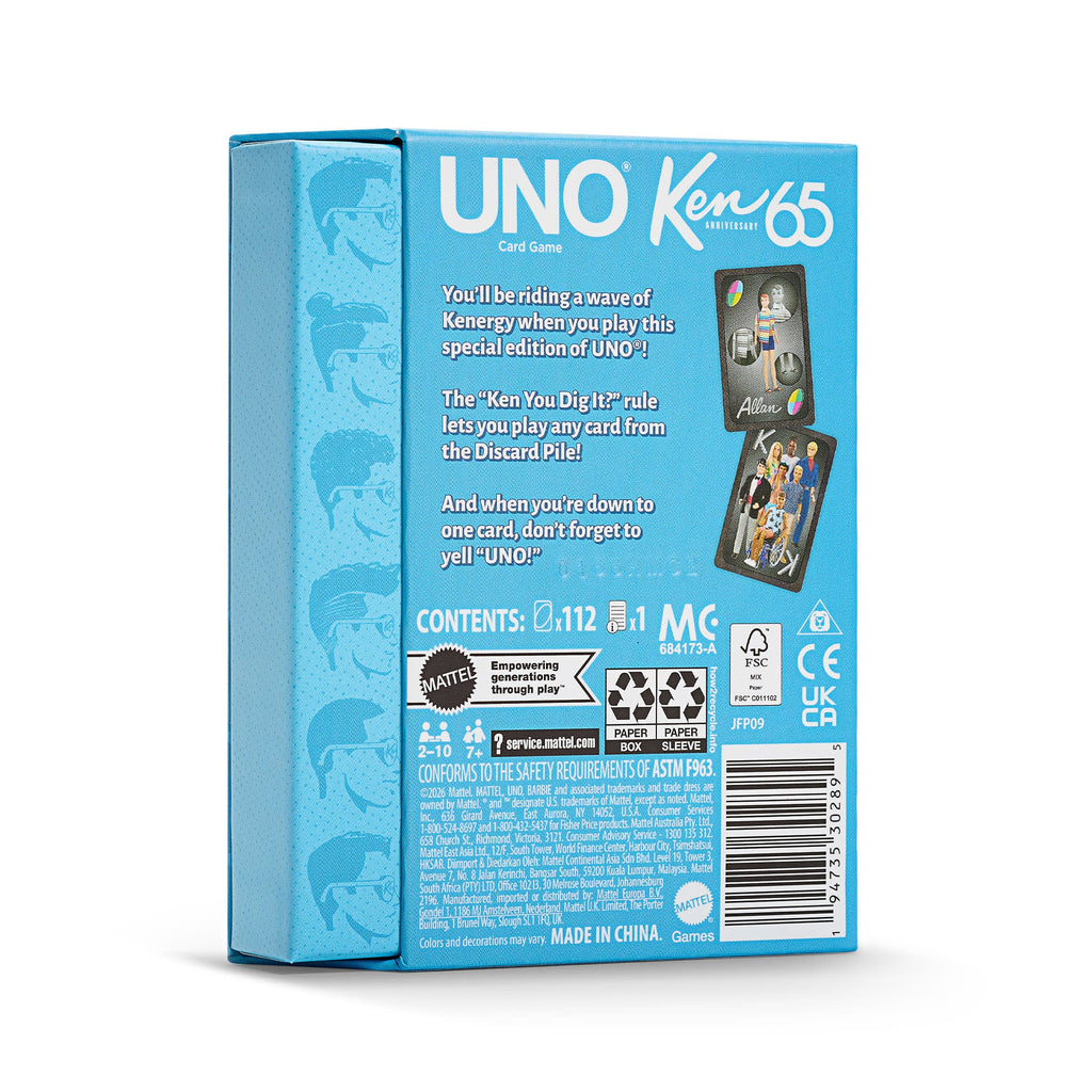 UNO Fandom Ken 65th Anniversary