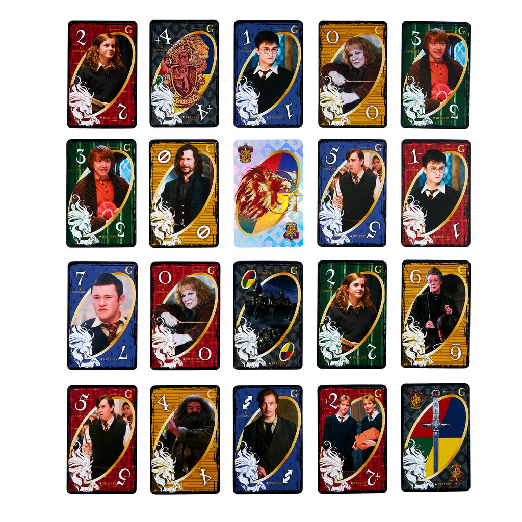 UNO Fandom Harry Potter Gryffindor Game Deck