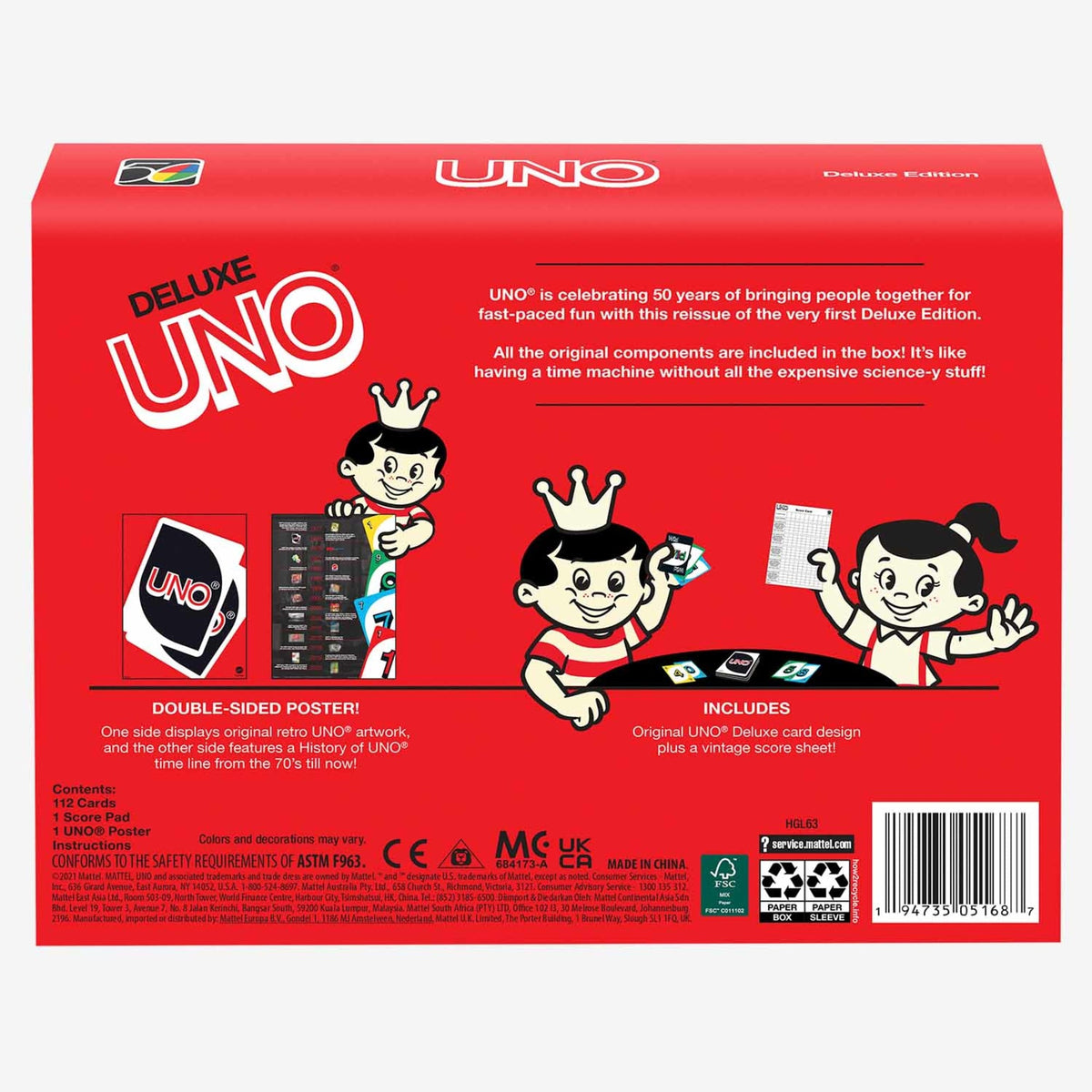 UNO Deluxe Retro