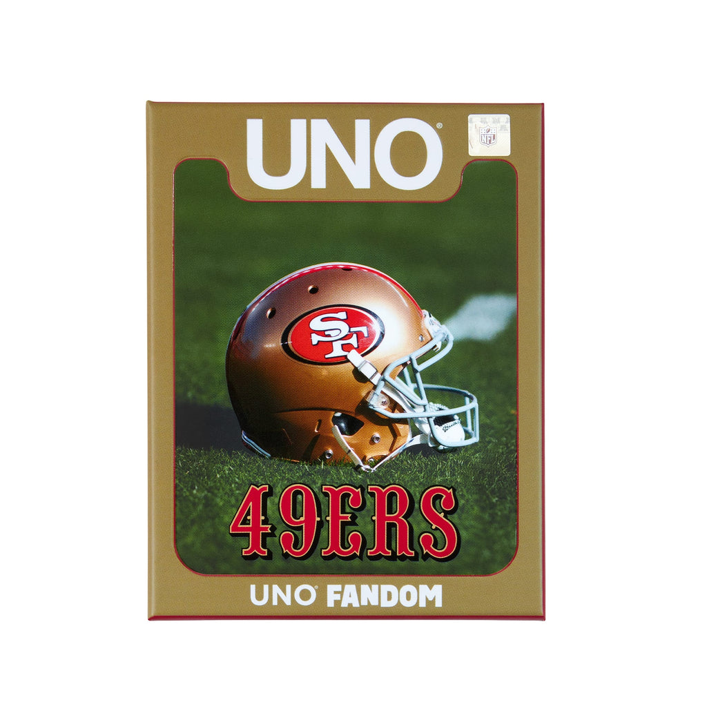 UNO Fandom NFL San Francisco 49ers Game Deck