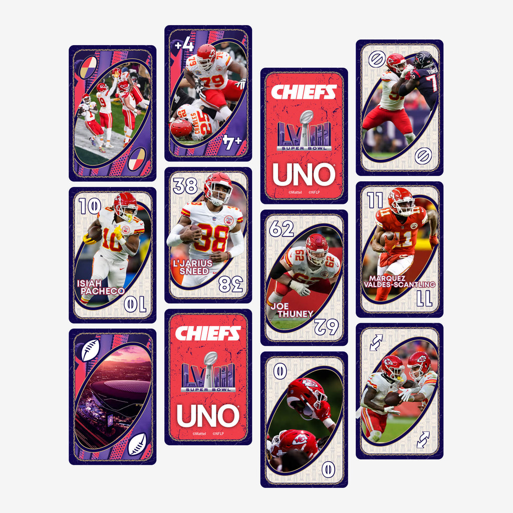 UNO LVIII Super Bowl Card Game