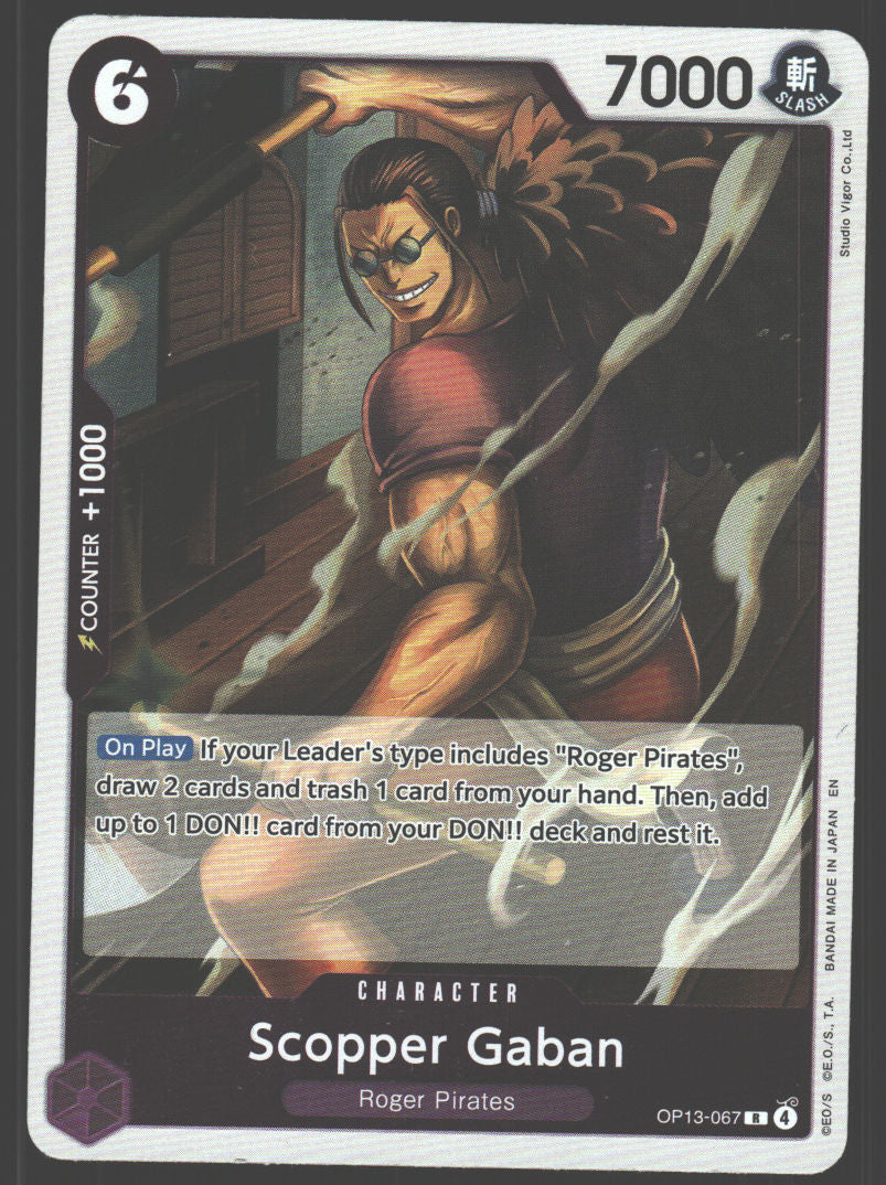 Scopper Gaban - OP13-067