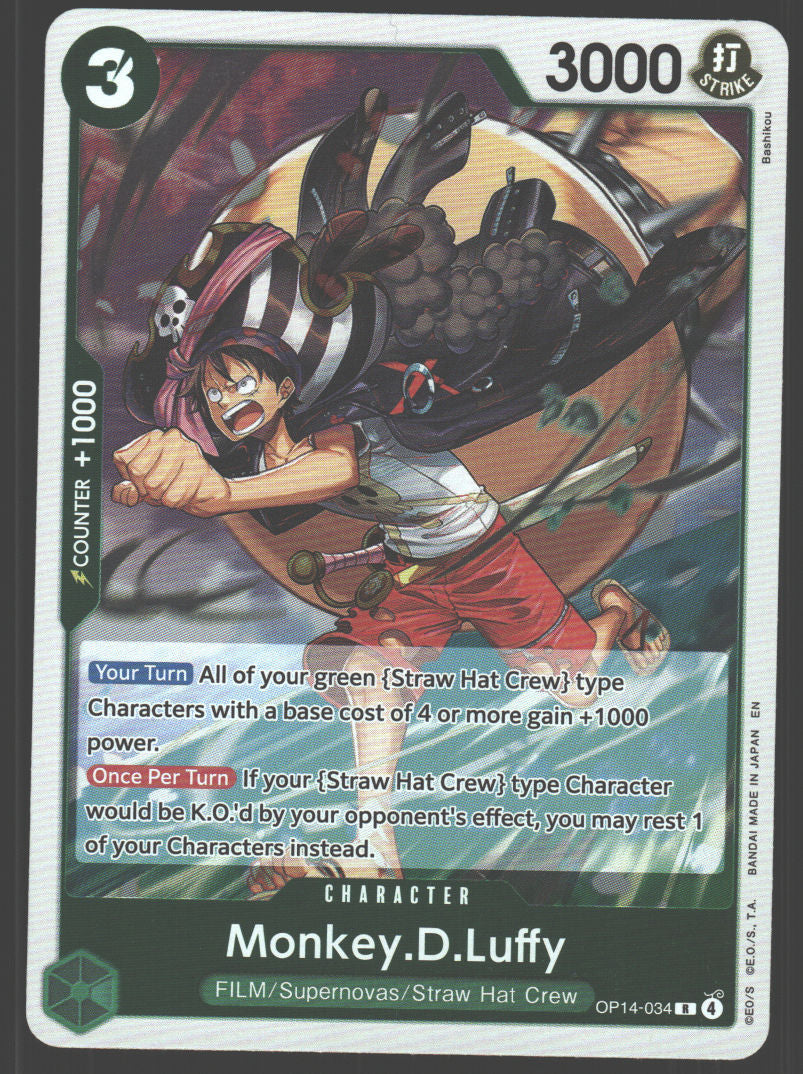 Monkey.D.Luffy - OP14-34 - OP14-034