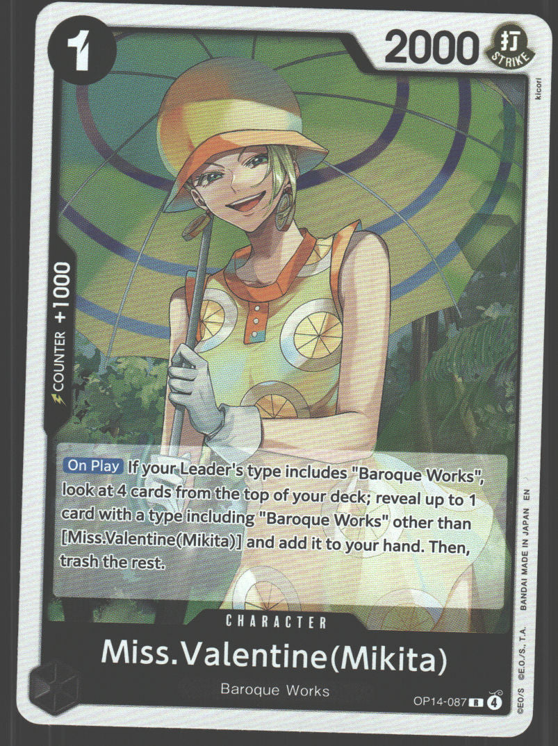Miss.Valentine(Mikita) - OP14-087