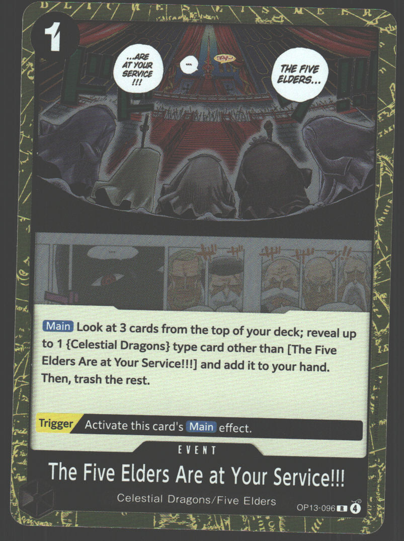 The Five Elders Are at Your Service!!! - OP13-096