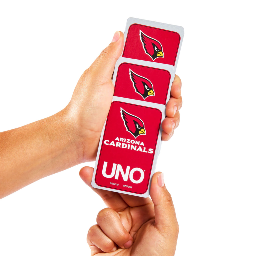 UNO Fandom NFL Arizona Cardinals Game Deck