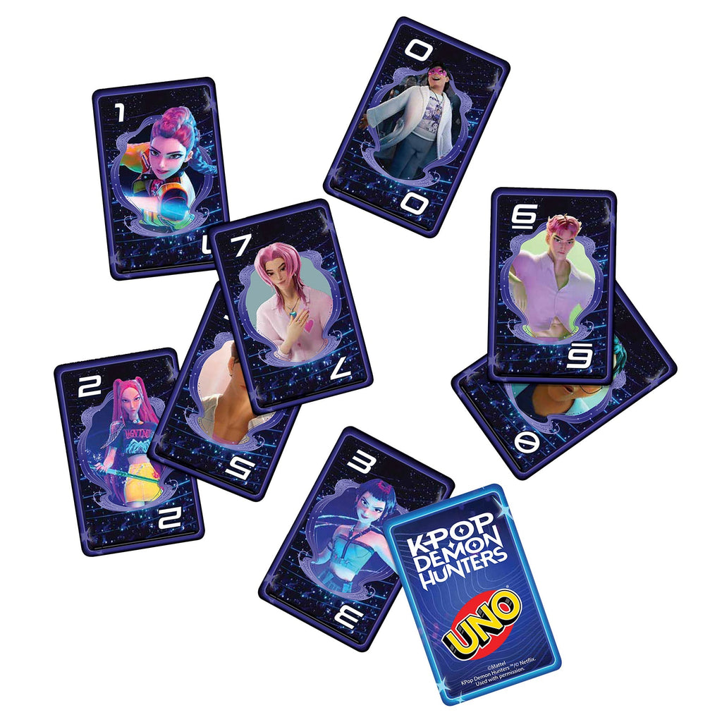 UNO KPop Demon Hunters Deck