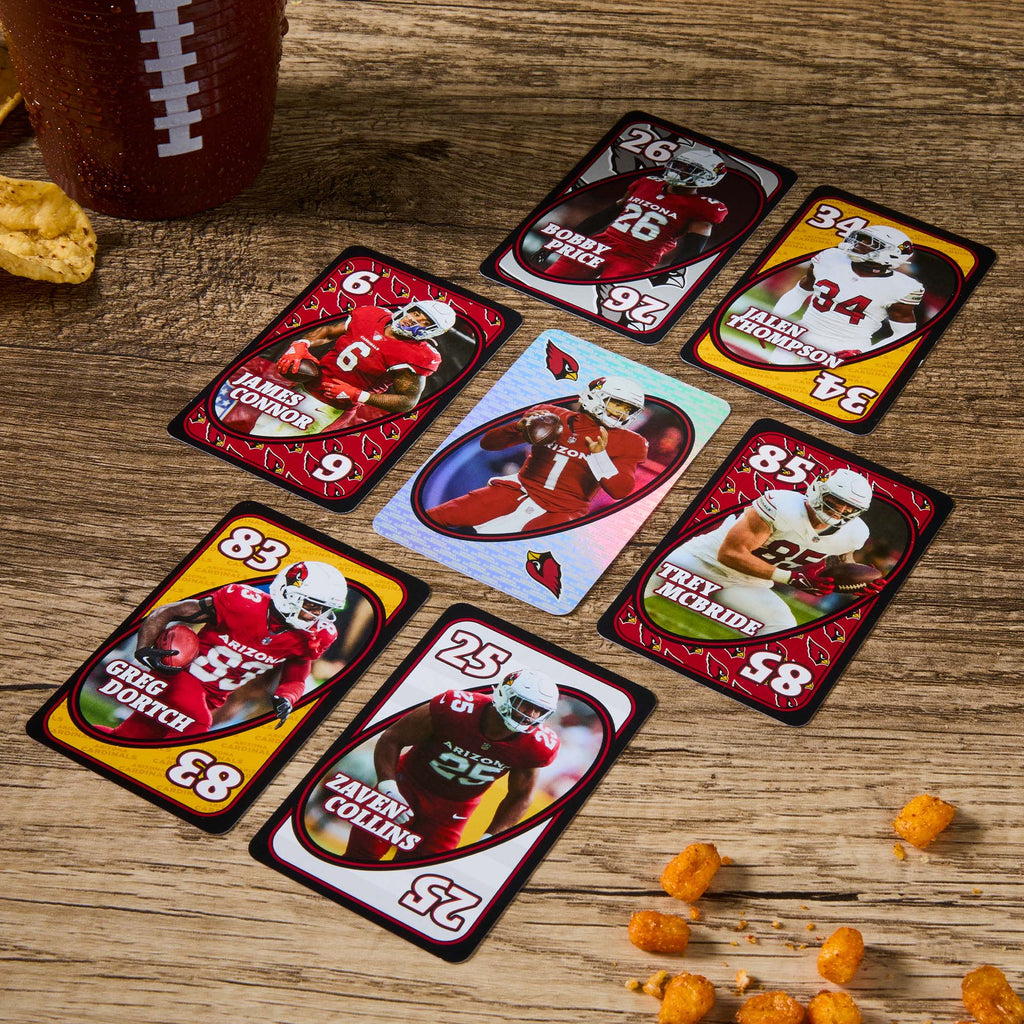 UNO Fandom NFL Arizona Cardinals Game Deck