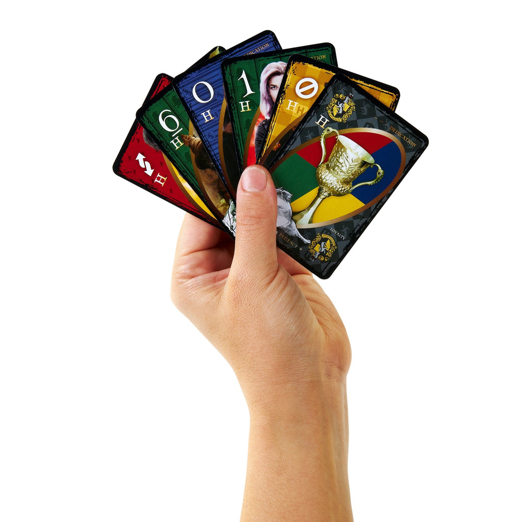 UNO Fandom Harry Potter Hufflepuff Game Deck